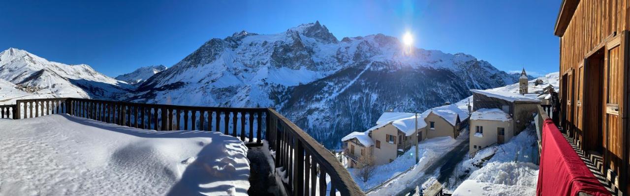 Restauberge La Reine Meije La Grave Exteriör bild